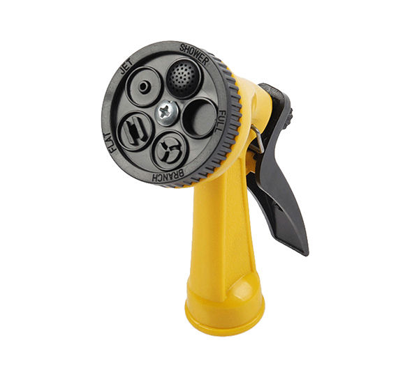 High pressure 5-Function plastic Agricultural garden hose nozzle car wash nozzle